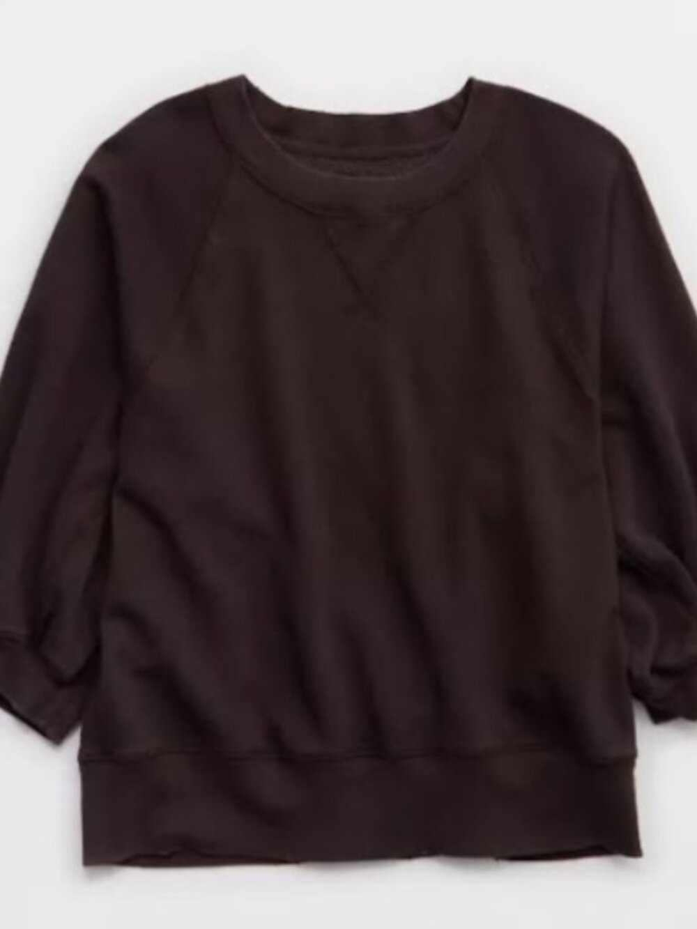 NWT Aerie Femme Sweatshirt In Deep Earth